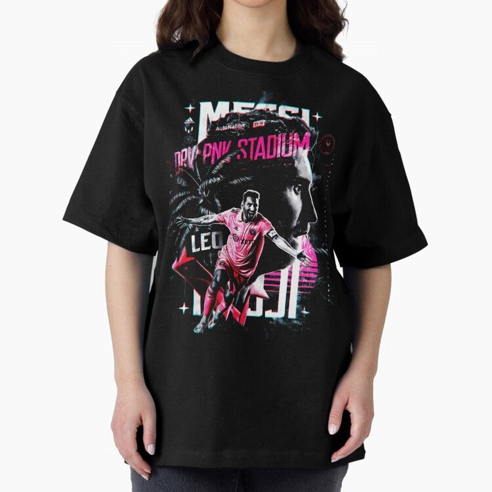 Messi The GOAT Oversized T-Shirt Bring a Vintage Feel to Match Day Hype around FIFA World Cup 2026 USA Canada Mexico, Cristiano Ronaldo, Haaland and CR7, Spain and Netherlands, Classic Soccer Heritage, Championship Pressure, Fan Loyalty and