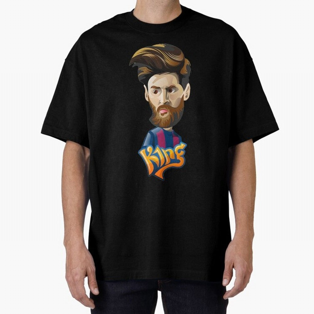 Lionel Messi Classic T-Shirt Celebrate Classic Football Spirit in Match Day Hype around FIFA World Cup 2026, Haaland, Argentina, France and Brazil, Vintage Soccer Flavor, Modern Football Stars, National Flags and Final Night Emotion; Made for Die