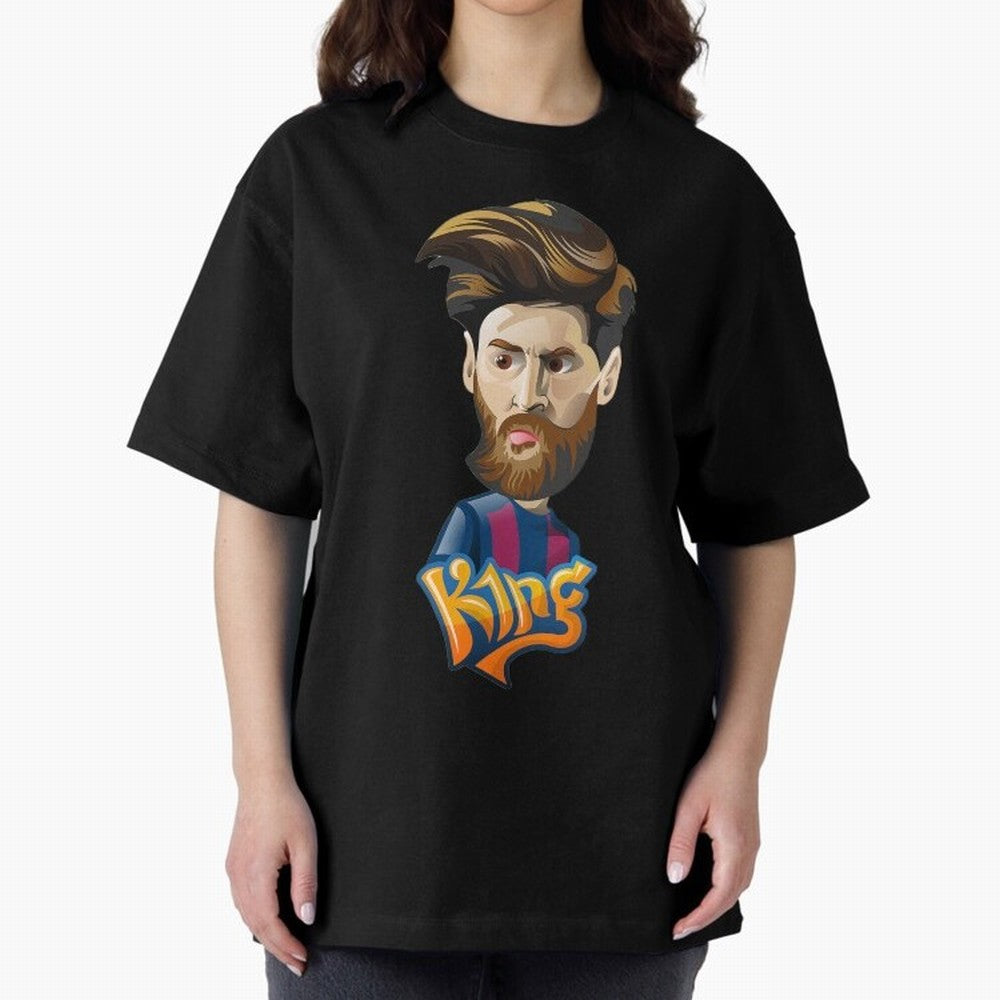 Lionel Messi Classic T-Shirt Celebrate Classic Football Spirit in Match Day Hype around FIFA World Cup 2026, Haaland, Argentina, France and Brazil, Vintage Soccer Flavor, Modern Football Stars, National Flags and Final Night Emotion; Made for Die