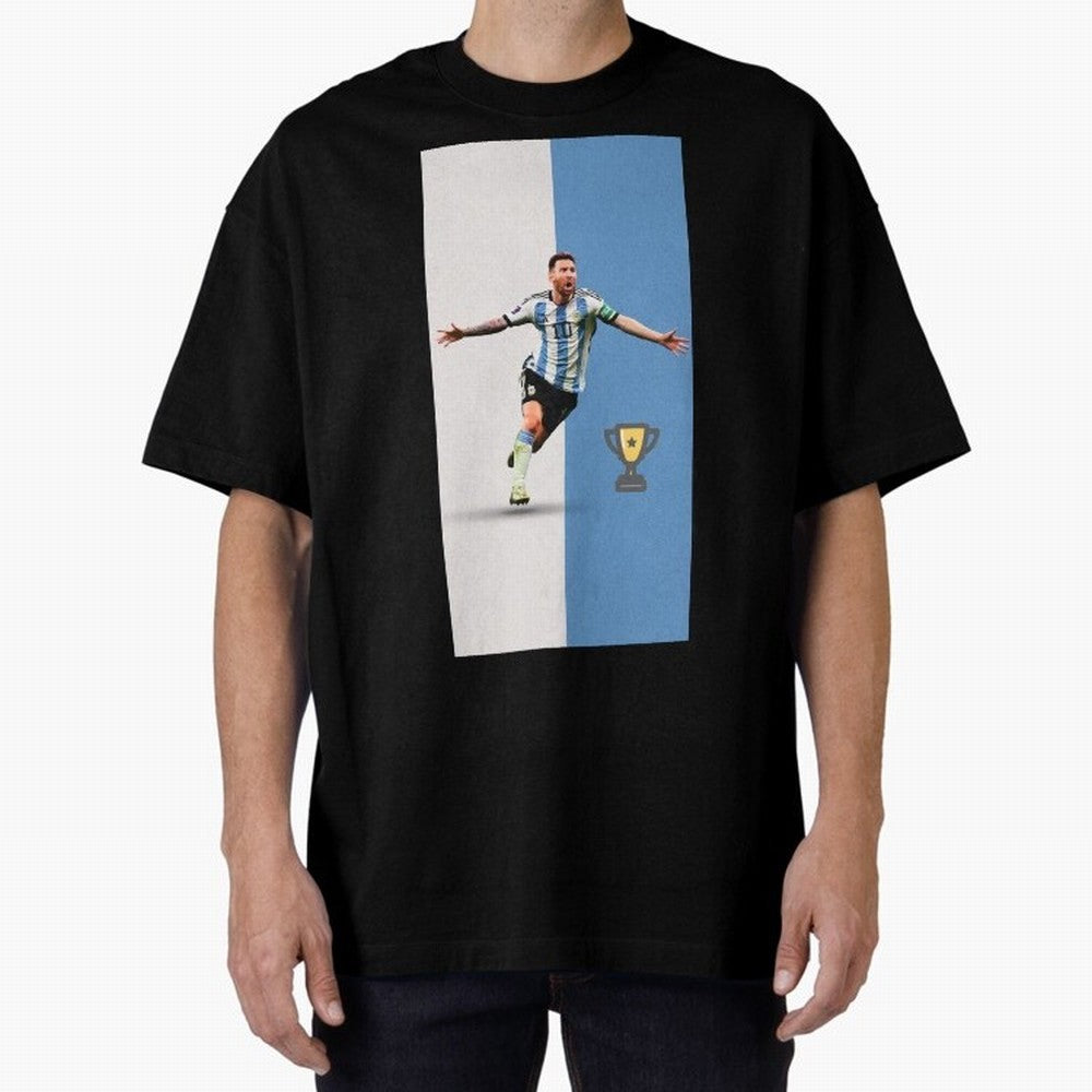 World Cup /Lional Messi/football, soccer Oversized T-Shirt Keep Football History Alive during FIFA World Cup 2026 USA Canada Mexico Spirit, with Netherlands, Haaland, Tournament Hype, Historic Matchups, Family Viewing Parties and Global Sports