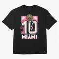 Messi Pop Art Portrait Classic T-Shirt Carry FIFA World Cup 2026 USA Canada Mexico for Fans of Messi and England, Bringing Sports Nostalgia, International Competition, Famous Players and Unforgettable Victories; Perfect for Supporters Who Want Bold