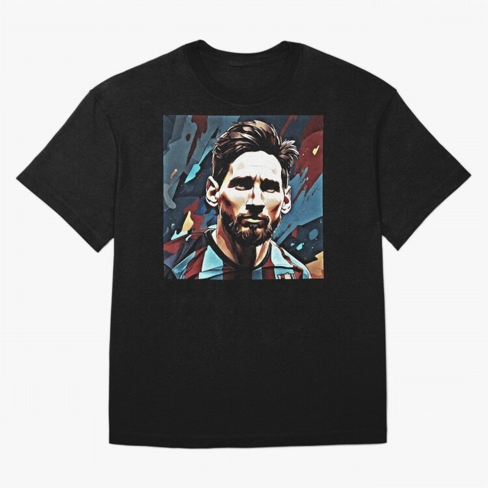 Messi The GOAT Oversized T-Shirt Keep the Match Day Mood of the FIFA World Cup 2026 Journey through Mbappe and Neymar Highlights, Spain Pride, Football History, Final Match Energy, Crowd Noise and Once in a Lifetime Moments; Great for Supporters