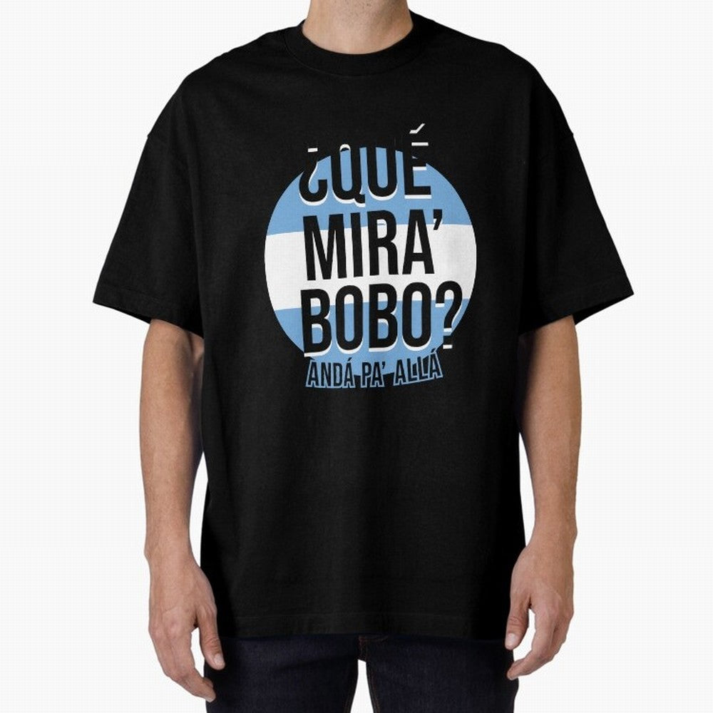 Messi - What do you look silly? Go over there - Lionel Messi shirt meme v3 Oversized T-Shirt Remember FIFA World Cup 2026 Highlighting CR7, Portugal Energy, Worldwide Fan Energy, Dramatic Goals, Stadium Lights and Championship Celebrations; Made