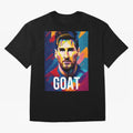 Messi Pop Art Portrait Classic T-Shirt Celebrate the Stars of Match Day Hype around FIFA World Cup 2026 Group Stage, Cristiano Ronaldo, Haaland and CR7, Netherlands, Stadium Memories, Football Loyalty, International Chants and Championship