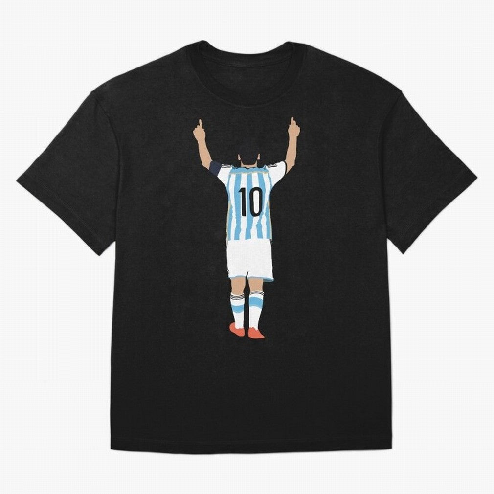 Messi Pop Art Portrait Classic T-Shirt Honor the Football Icons of Match Day Hype around FIFA World Cup 2026 Group Stage, CR7 and Messi, Argentina and Brazil, Supporter Pride, Iconic Celebrations, Legendary Names and Global Match Day Energy; Built