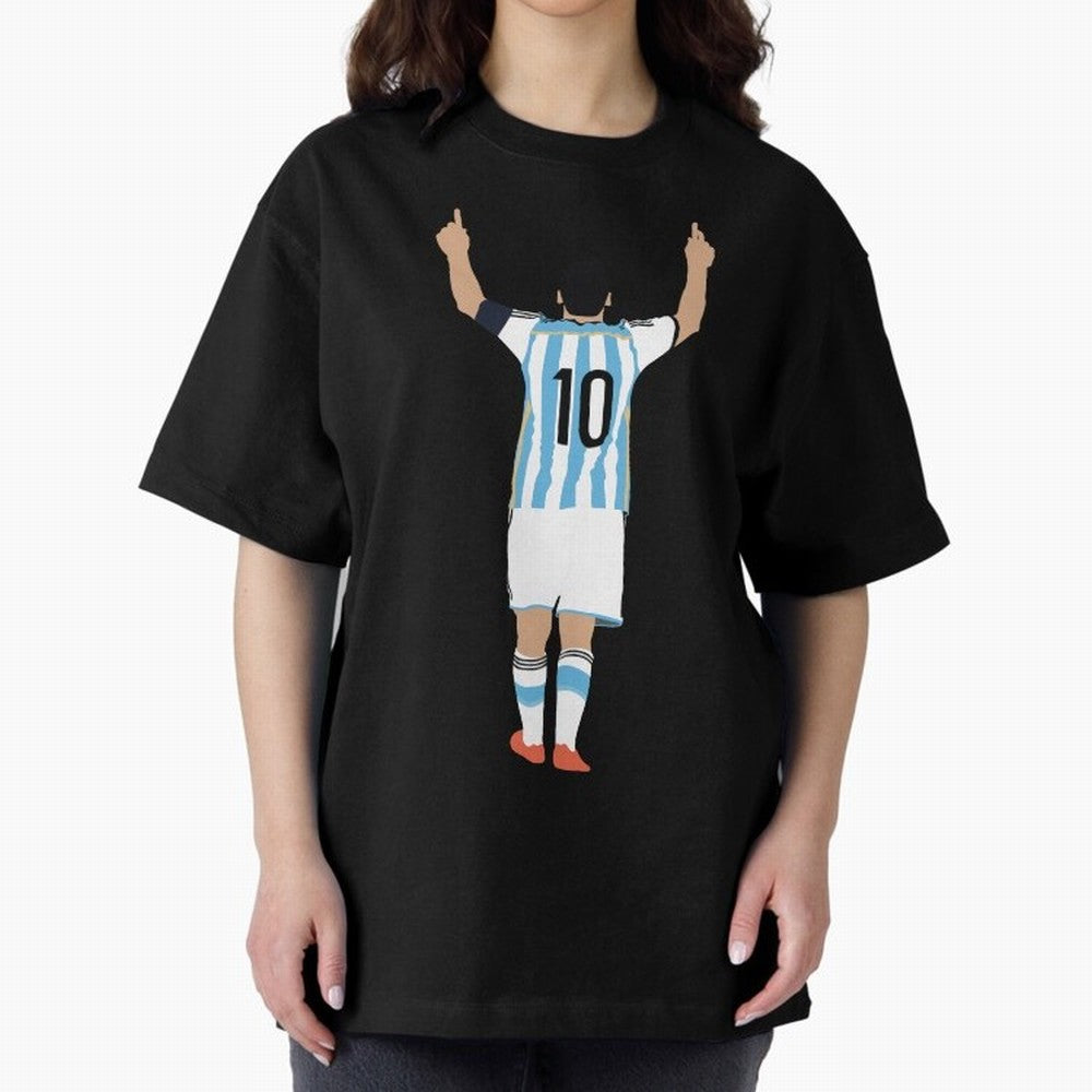 Messi Pop Art Portrait Classic T-Shirt Honor the Football Icons of Match Day Hype around FIFA World Cup 2026 Group Stage, CR7 and Messi, Argentina and Brazil, Supporter Pride, Iconic Celebrations, Legendary Names and Global Match Day Energy; Built