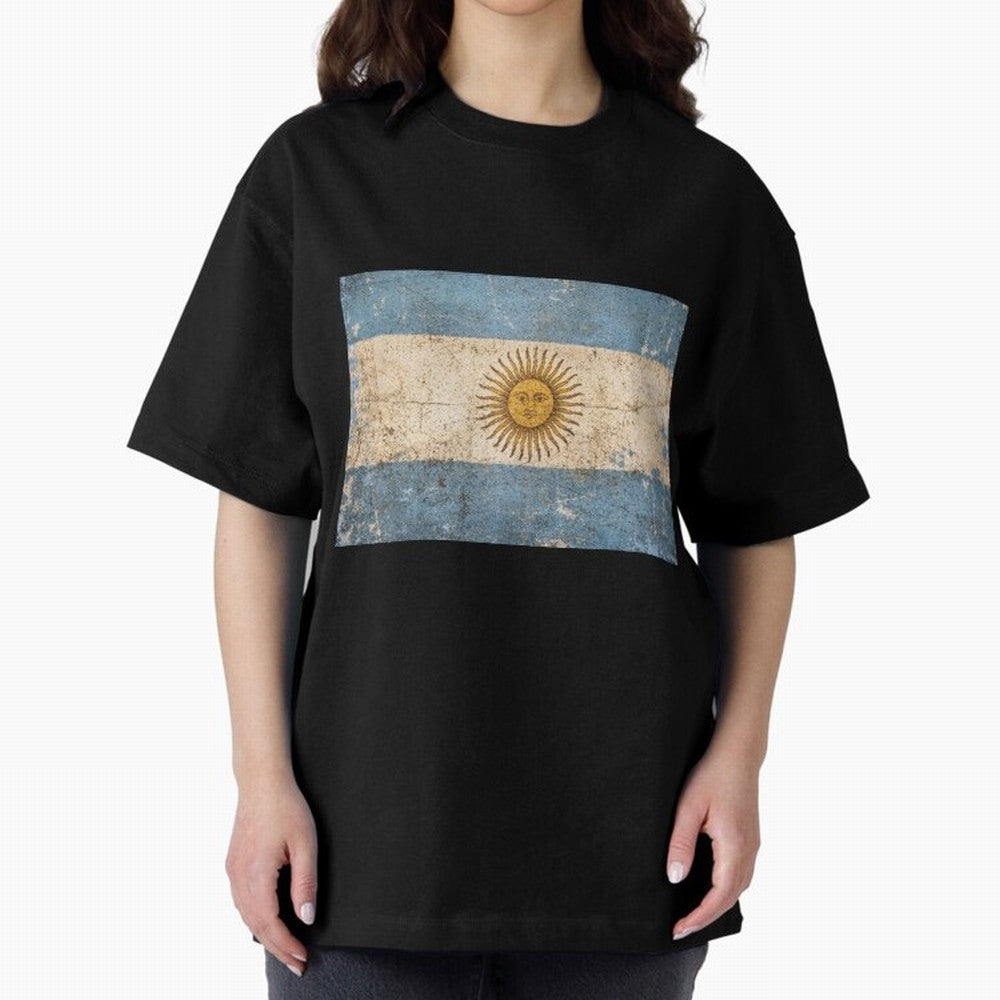 Vintage Argentina Flag Soccer Fan Design Classic T-Shirt Bring Home FIFA World Cup 2026 Group Stage for Fans of Neymar and Germany, Bringing Football Festival Excitement, Trophy Ambitions, Country Rivalries and Star Player Buzz; Perfect for Fans,