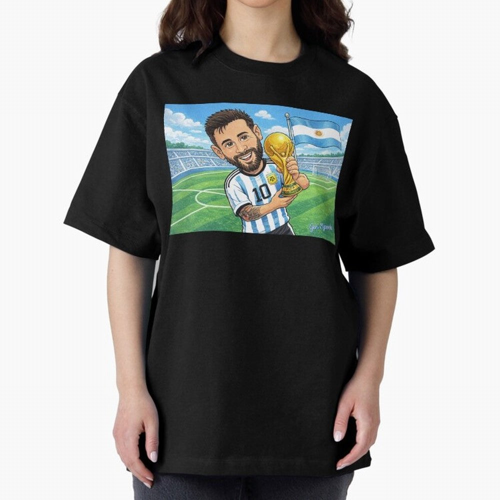 Lionel Messi Argentina World Cup 2022 Classic T-Shirt Celebrate Football Heritage in Global Football Passion for FIFA World Cup 2026 USA Canada Mexico, Celebrating Messi and Cristiano Ronaldo, Argentina, Classic Soccer Heritage, Championship