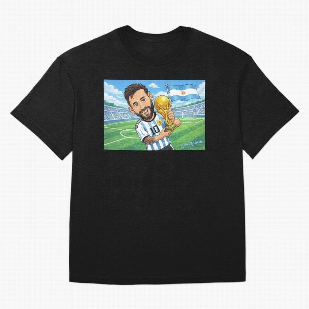 Lionel Messi Argentina World Cup 2022 Classic T-Shirt Celebrate Football Heritage in Global Football Passion for FIFA World Cup 2026 USA Canada Mexico, Celebrating Messi and Cristiano Ronaldo, Argentina, Classic Soccer Heritage, Championship