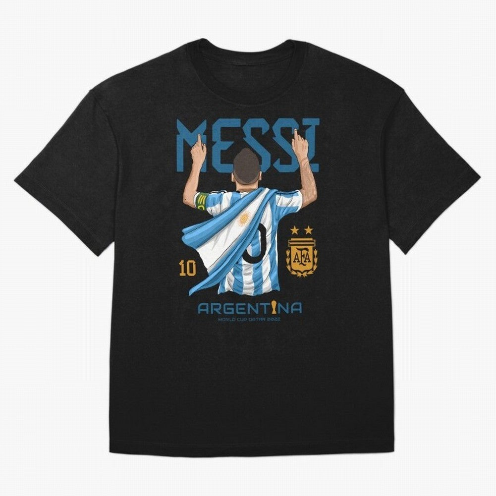 Lionel Messi Argentina Champions World Cup Essential T-Shirt Back Your Heroes with FIFA World Cup 2026 for Fans of Mbappe and Neymar and France, Bringing Global Supporter Spirit, Legendary Goals, National Colors and Tournament Celebration; Perfect