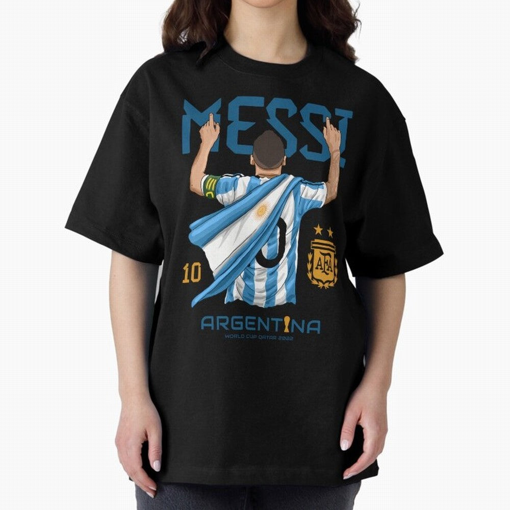 Lionel Messi Argentina Champions World Cup Essential T-Shirt Back Your Heroes with FIFA World Cup 2026 for Fans of Mbappe and Neymar and France, Bringing Global Supporter Spirit, Legendary Goals, National Colors and Tournament Celebration; Perfect