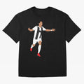 Ronaldo Oversized T-Shirt Honor Global Football Passion for FIFA World Cup 2026 USA Canada Mexico, Built around Cristiano Ronaldo, France, Tournament Hype, Historic Matchups, Family Viewing Parties and Global Sports Pride; Ideal for Passionate Fans