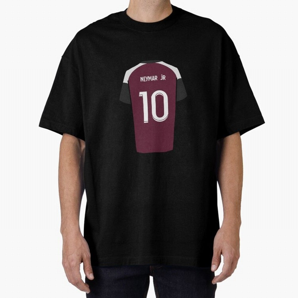 Neymar 2020/21 Jersey Oversized T-Shirt Celebrate the Biggest Stage of Global Football Passion for FIFA World Cup 2026 Group Stage, Featuring Mbappe and Neymar, England, Soccer Culture, Superstar Moments, National Team Dreams and Competitive Fire;