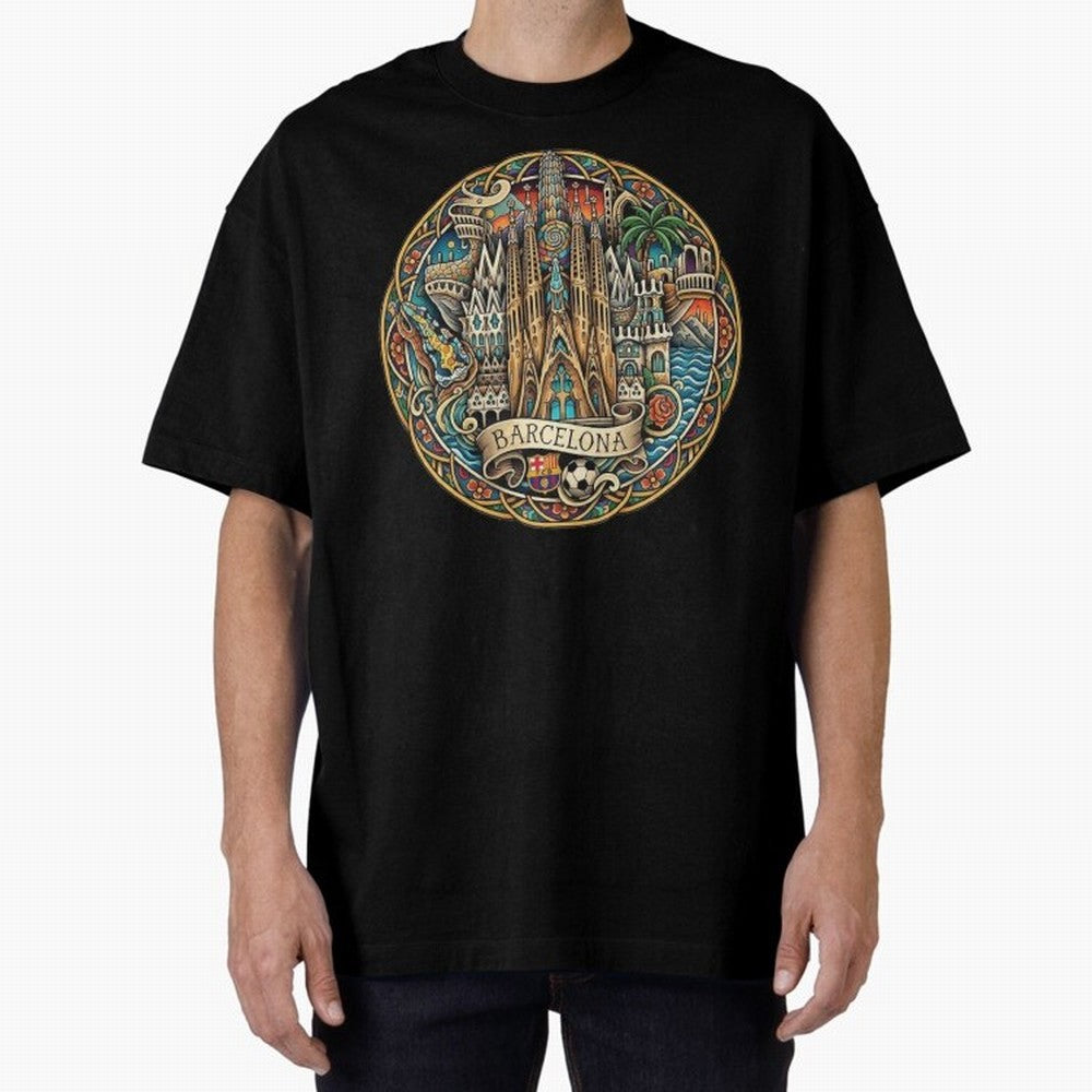 BARCELONA Classic T-Shirt Make the Season About Global Football Passion for FIFA World Cup 2026, Filled with Messi and Cristiano Ronaldo, Argentina, France and Brazil, Football Festival Excitement, Trophy Ambitions, Country Rivalries and Star