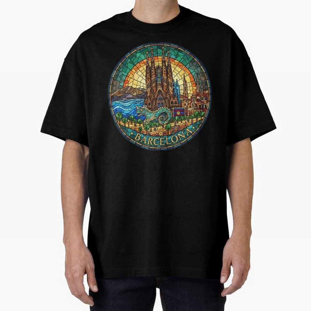 BARCELONA Classic T-Shirt Share Match Day Hype around FIFA World Cup 2026, CR7, Portugal, Vintage Soccer Flavor, Modern Football Stars, National Flags and Final Night Emotion; Ideal for Fans Who Follow Messi, Cristiano Ronaldo, CR7, Mbappe, Neymar