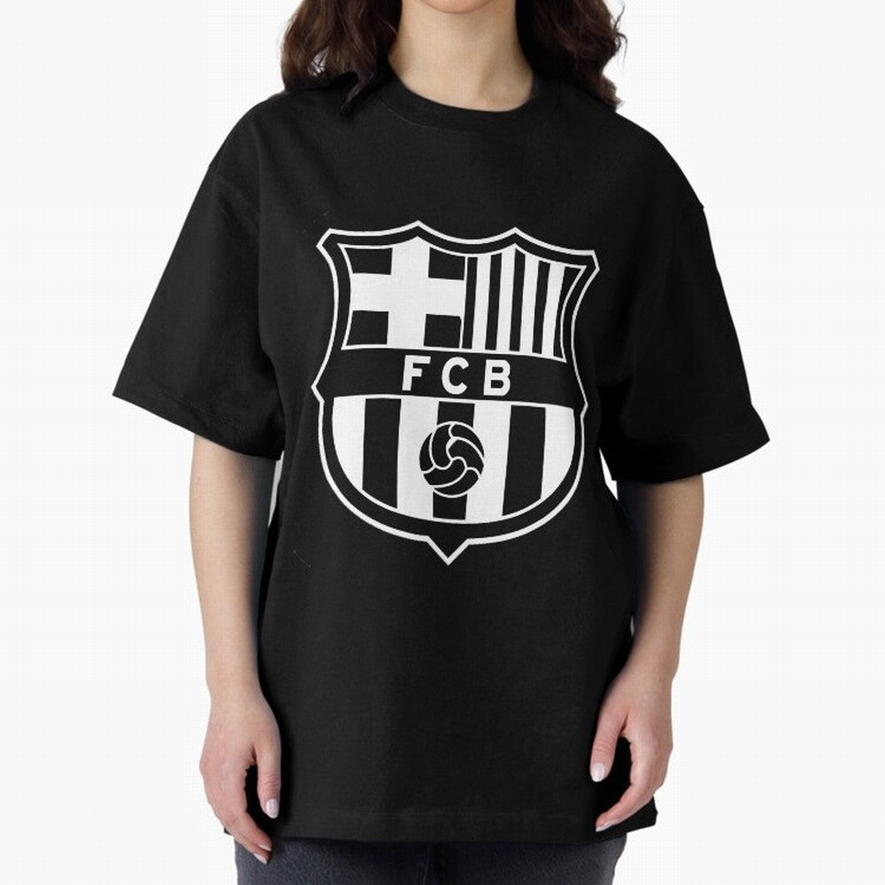 T-SHIRT BARCELONA Oversized T-Shirt Follow the Final Road of Global Football Passion for FIFA World Cup 2026 USA Canada Mexico, Driven by Cristiano Ronaldo, Haaland and CR7, Brazil, Vintage Soccer Flavor, Modern Football Stars, National Flags and