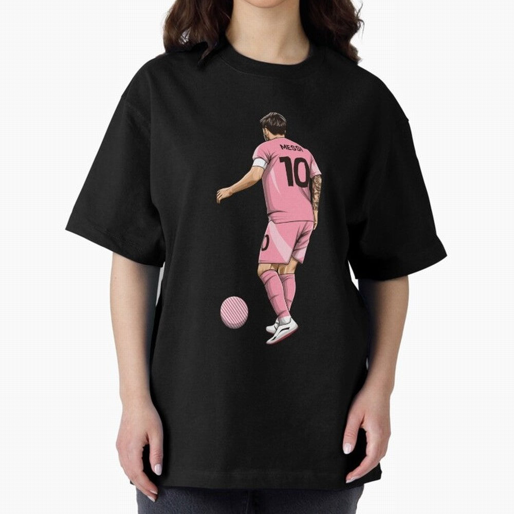 Lionel Messi Oversized T-Shirt Share the Excitement of FIFA World Cup 2026 USA Canada Mexico Spirit, Inspired by Spain and Netherlands, Messi, Neymar and Mbappe, Match Day Excitement, Supporter Culture, Golden Goals and Global Football Passion;