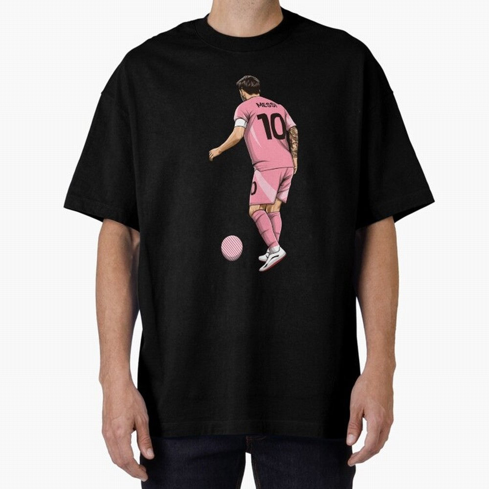 Lionel Messi Oversized T-Shirt Share the Excitement of FIFA World Cup 2026 USA Canada Mexico Spirit, Inspired by Spain and Netherlands, Messi, Neymar and Mbappe, Match Day Excitement, Supporter Culture, Golden Goals and Global Football Passion;