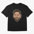 messi cartoon face Classic T-Shirt Follow Every Goal of Match Day Hype around FIFA World Cup 2026 USA Canada Mexico, Mbappe, Portugal, Worldwide Fan Energy, Dramatic Goals, Stadium Lights and Championship Celebrations; Perfect for Fans, Collectors,