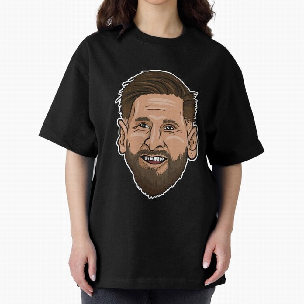 messi cartoon face Classic T-Shirt Follow Every Goal of Match Day Hype around FIFA World Cup 2026 USA Canada Mexico, Mbappe, Portugal, Worldwide Fan Energy, Dramatic Goals, Stadium Lights and Championship Celebrations; Perfect for Fans, Collectors,