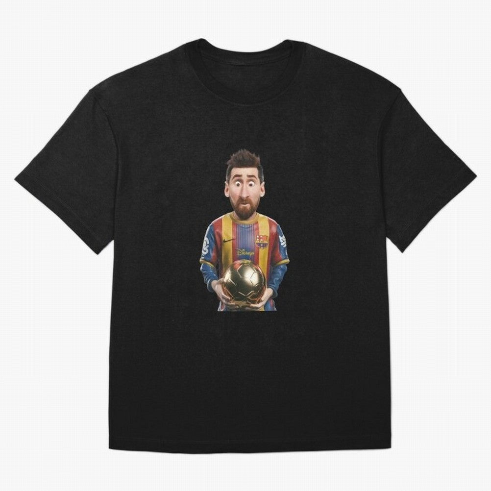 Gold Ball Classic T-Shirt Celebrate Football Heritage in FIFA World Cup 2026 USA Canada Mexico Built around Messi, Netherlands Energy, Champion Mindset, Group Stage Buzz, Knockout Tension and Passionate Fan Culture; Made for Collectors Who Enjoy