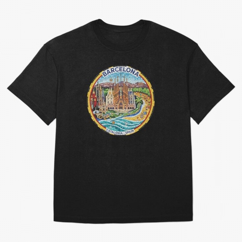 BARCELONA Oversized T-Shirt Mark FIFA World Cup 2026 USA Canada Mexico Spirit, Driven by Argentina, Messi, Neymar and Mbappe, Game Day Rituals, Football Legends, Country Pride and the Road to the Final; Perfect for People Who Love Argentina,