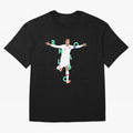 Ronaldo (Mint Green) Oversized T-Shirt Unlock the FIFA World Cup 2026 Group Stage Journey through Mbappe Highlights, Argentina and Brazil Pride, Retro Football Energy, Iconic Rivalries, Trophy Chase Drama and Stadium Atmosphere; Perfect for