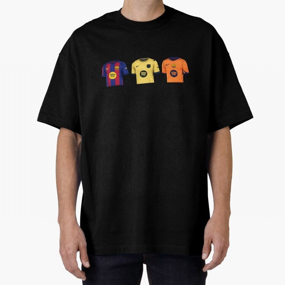 Barca 2526 Jersey Trio Classic T-Shirt Celebrate the Next Chapter of Global Football Passion for FIFA World Cup 2026 Group Stage, with Mbappe and Neymar, Argentina, Tournament Hype, Historic Matchups, Family Viewing Parties and Global Sports Pride;