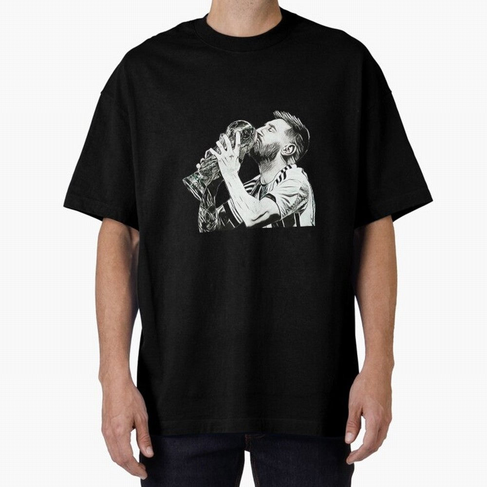 Lionel Messi Classic T-Shirt Show Championship Spirit for FIFA World Cup 2026 USA Canada Mexico for Fans of Cristiano Ronaldo, Haaland and CR7 and Portugal, Spain and Germany, Bringing Stadium Memories, Football Loyalty, International Chants and