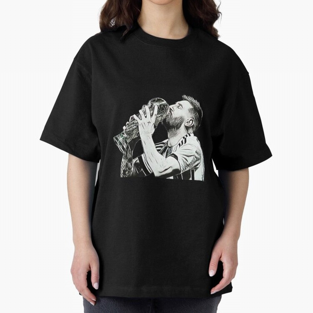 Lionel Messi Classic T-Shirt Show Championship Spirit for FIFA World Cup 2026 USA Canada Mexico for Fans of Cristiano Ronaldo, Haaland and CR7 and Portugal, Spain and Germany, Bringing Stadium Memories, Football Loyalty, International Chants and