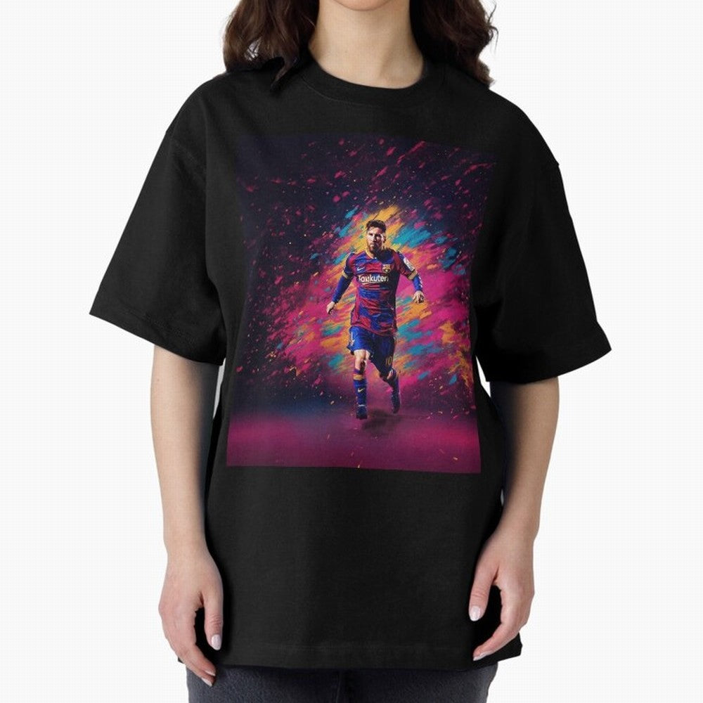 Lionel Messi Classic T-Shirt Celebrate Every Goal in the FIFA World Cup 2026 Group Stage Journey through Cristiano Ronaldo Highlights, Argentina Pride, Championship Spirit, Famous Goals, Roaring Crowds and International Football Unity; Perfect for