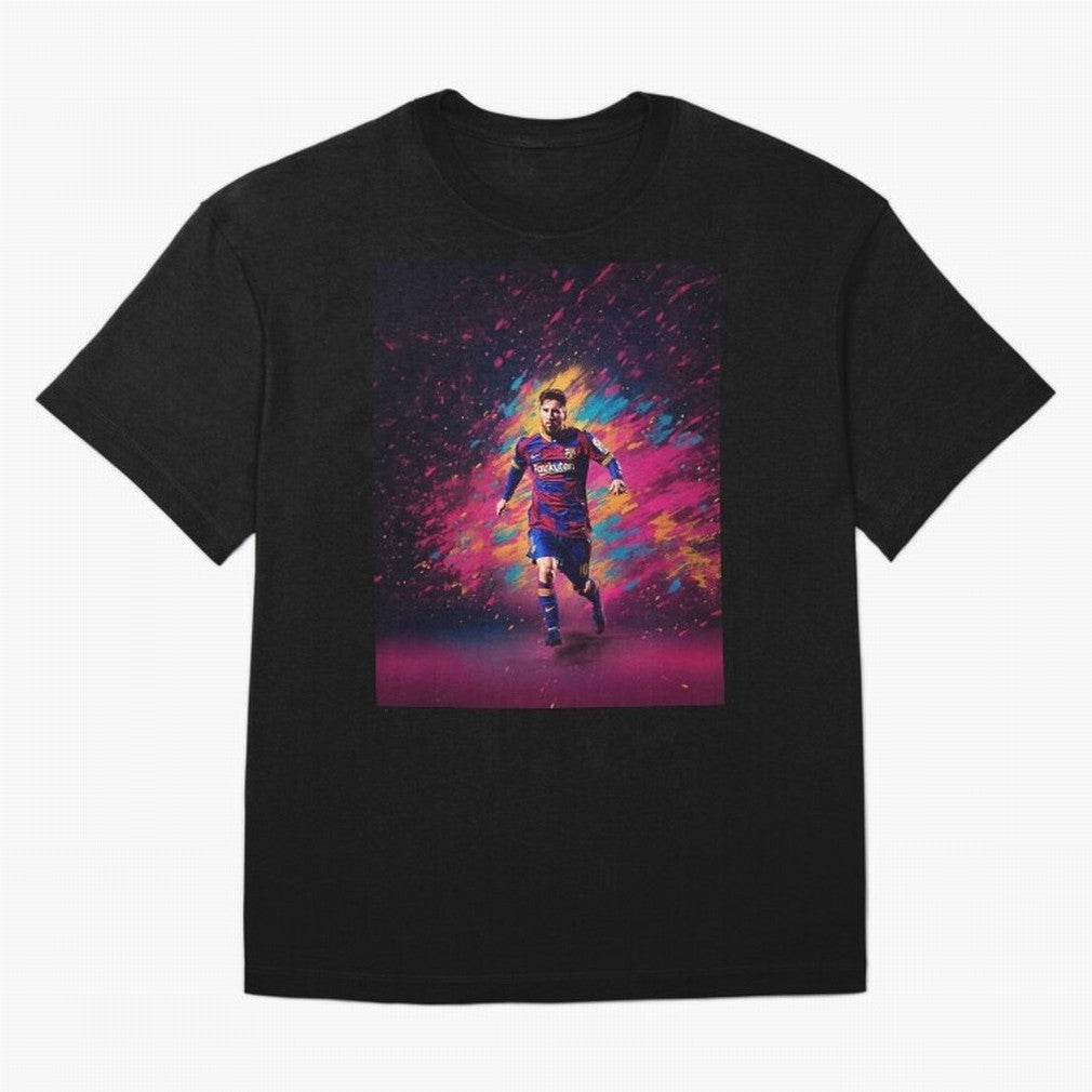 Lionel Messi Classic T-Shirt Celebrate Every Goal in the FIFA World Cup 2026 Group Stage Journey through Cristiano Ronaldo Highlights, Argentina Pride, Championship Spirit, Famous Goals, Roaring Crowds and International Football Unity; Perfect for