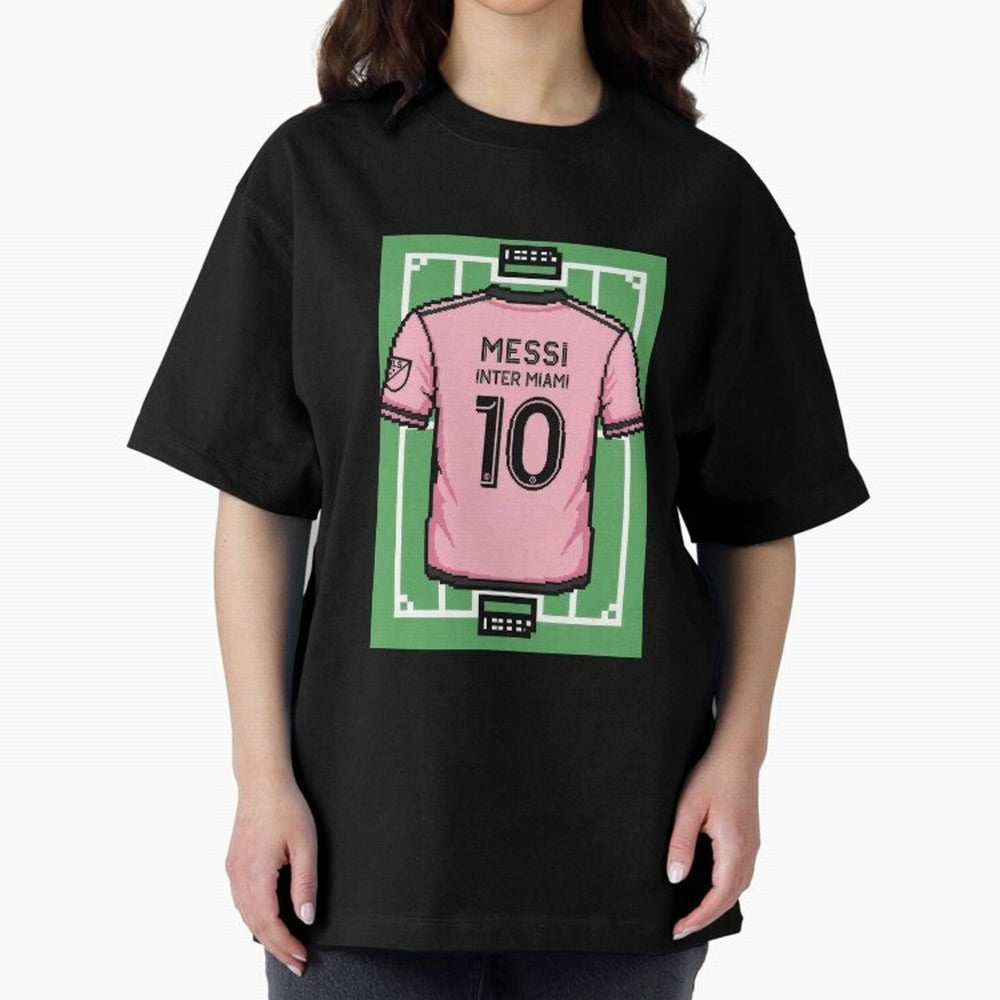 Leo Messi Inter Miami 8-Bit Soccer Football Classic T-Shirt Back the Journey through FIFA World Cup 2026 Group Stage Spirit, Made for Brazil, Cristiano Ronaldo, Sports Nostalgia, International Competition, Famous Players and Unforgettable