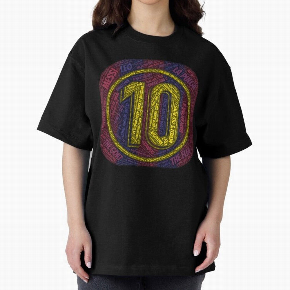 Lionel Messi #10 - The Icon Collection Classic T-Shirt Celebrate Football Dreams Across FIFA World Cup 2026 USA Canada Mexico Inspired by Mbappe, England, France and Netherlands Energy, Supporter Pride, Iconic Celebrations, Legendary Names and