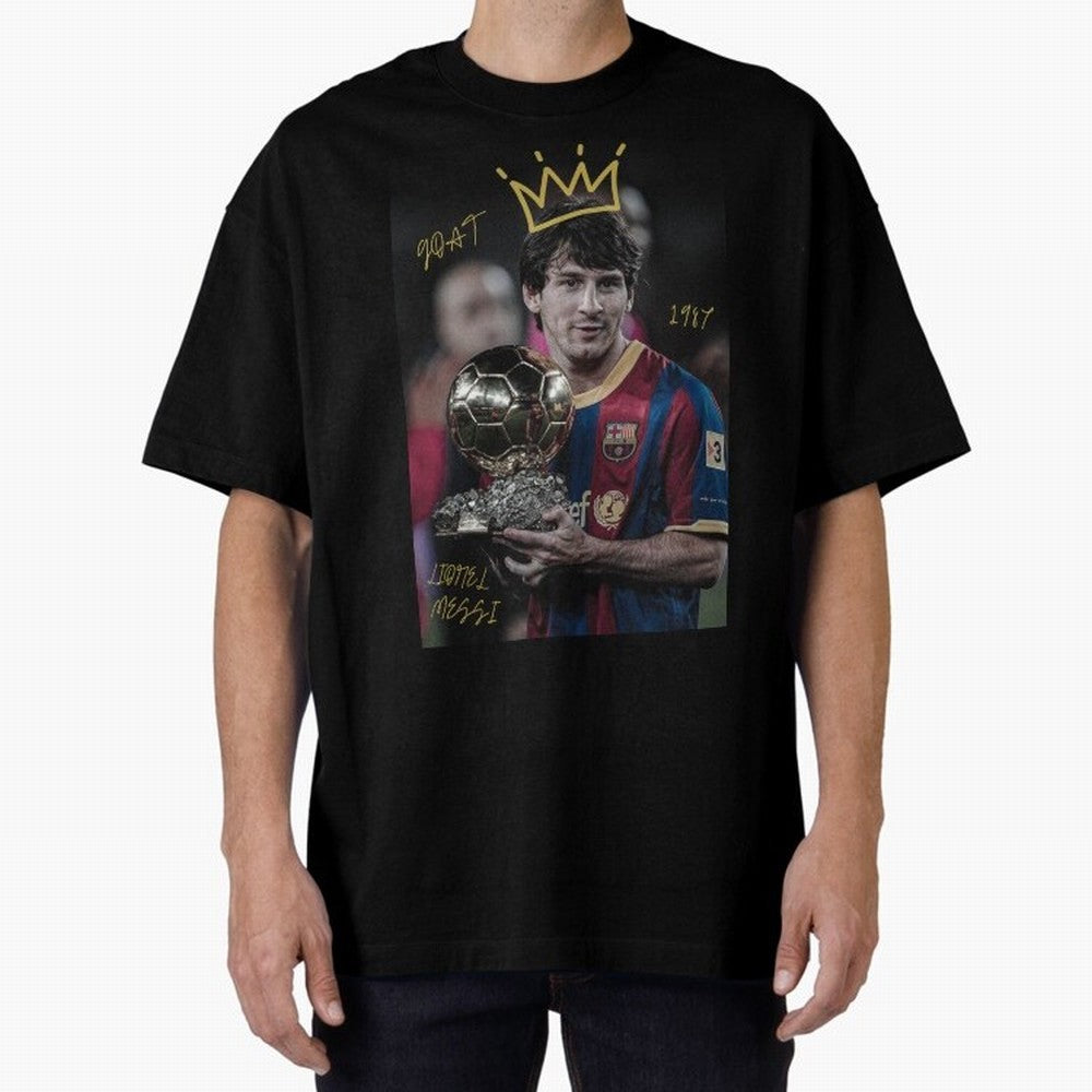 Lionel Messi - GOAT Classic T-Shirt Celebrate Golden Goal Energy in Global Football Passion for FIFA World Cup 2026 Group Stage, Filled with Messi and Cristiano Ronaldo, Argentina, France and Brazil, Tournament Hype, Historic Matchups, Family