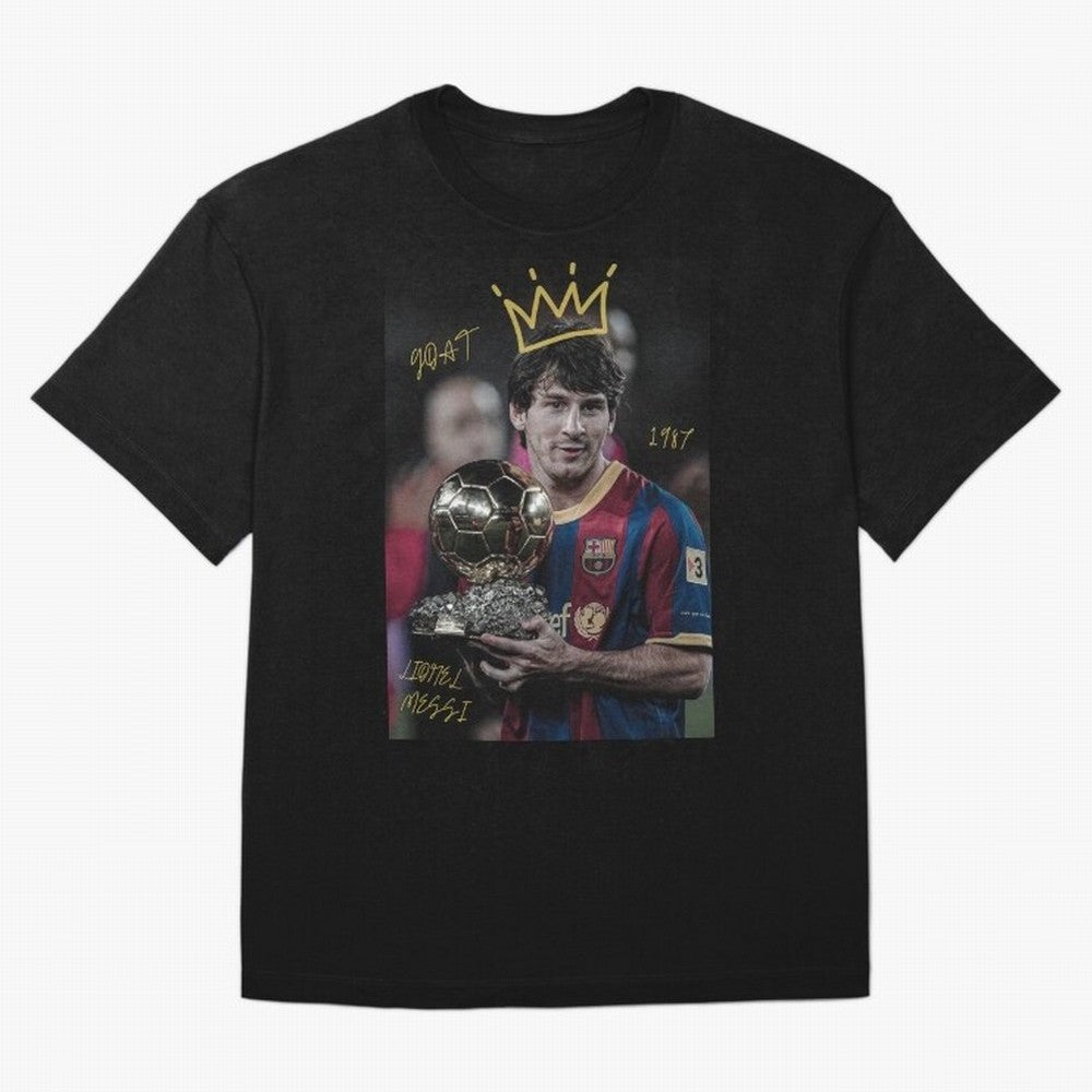 Lionel Messi - GOAT Classic T-Shirt Celebrate Golden Goal Energy in Global Football Passion for FIFA World Cup 2026 Group Stage, Filled with Messi and Cristiano Ronaldo, Argentina, France and Brazil, Tournament Hype, Historic Matchups, Family