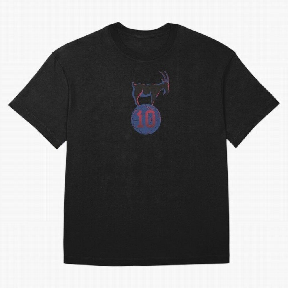 Messi 10 GOAT (Blue Soccer Ball FCB Futbol) Classic T-Shirt Feel the Trophy Chase of the FIFA World Cup 2026 Journey through Messi, CR7 and Mbappe Highlights, Spain Pride, Stadium Memories, Football Loyalty, International Chants and Championship