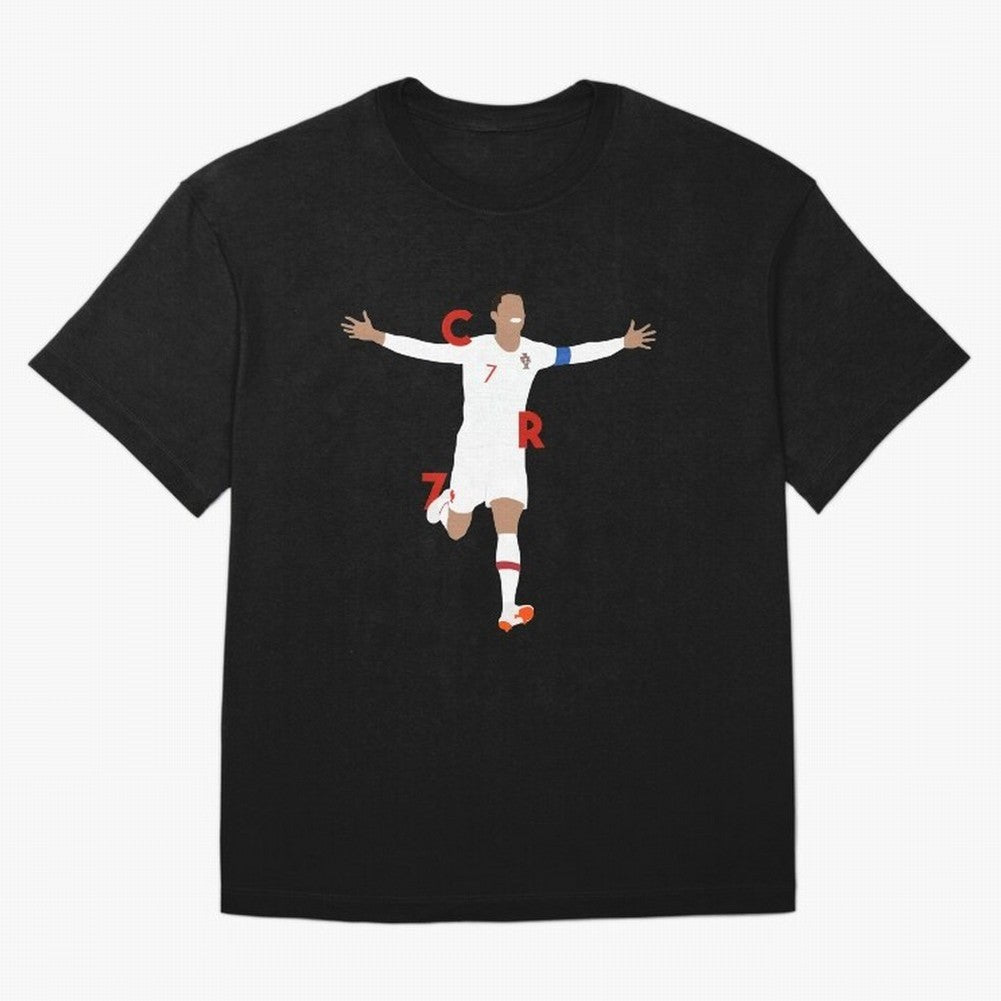 CR7 Classic T-Shirt Capture Stadium Memories from FIFA World Cup 2026 for Fans of Messi, Neymar and Mbappe and Germany, Bringing Supporter Pride, Iconic Celebrations, Legendary Names and Global Match Day Energy; Perfect for Supporters Who Want Bold