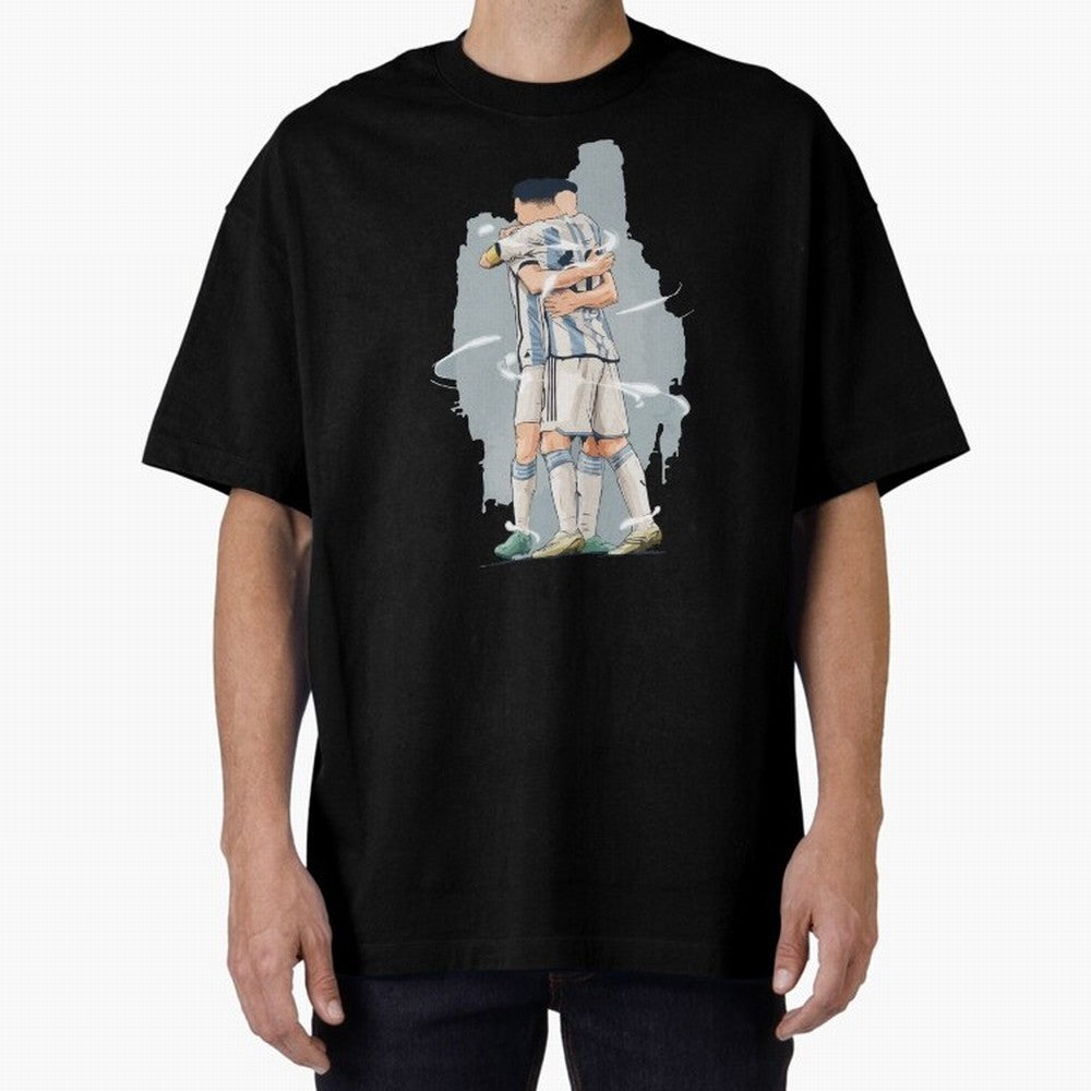 Messi with his fan Julian Alvarez World Cup 2022 Classic T-Shirt Step into FIFA World Cup 2026 Group Stage Driven by Messi, Neymar and Mbappe, England, France and Netherlands Energy, Football Festival Excitement, Trophy Ambitions, Country Rivalries