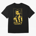 Lionel Messi Golden Style Portrait art illustration Classic T-Shirt Celebrate National Team Dreams in FIFA World Cup 2026 USA Canada Mexico Celebrating CR7 and Messi, Spain and Netherlands Energy, Football History, Final Match Energy, Crowd Noise
