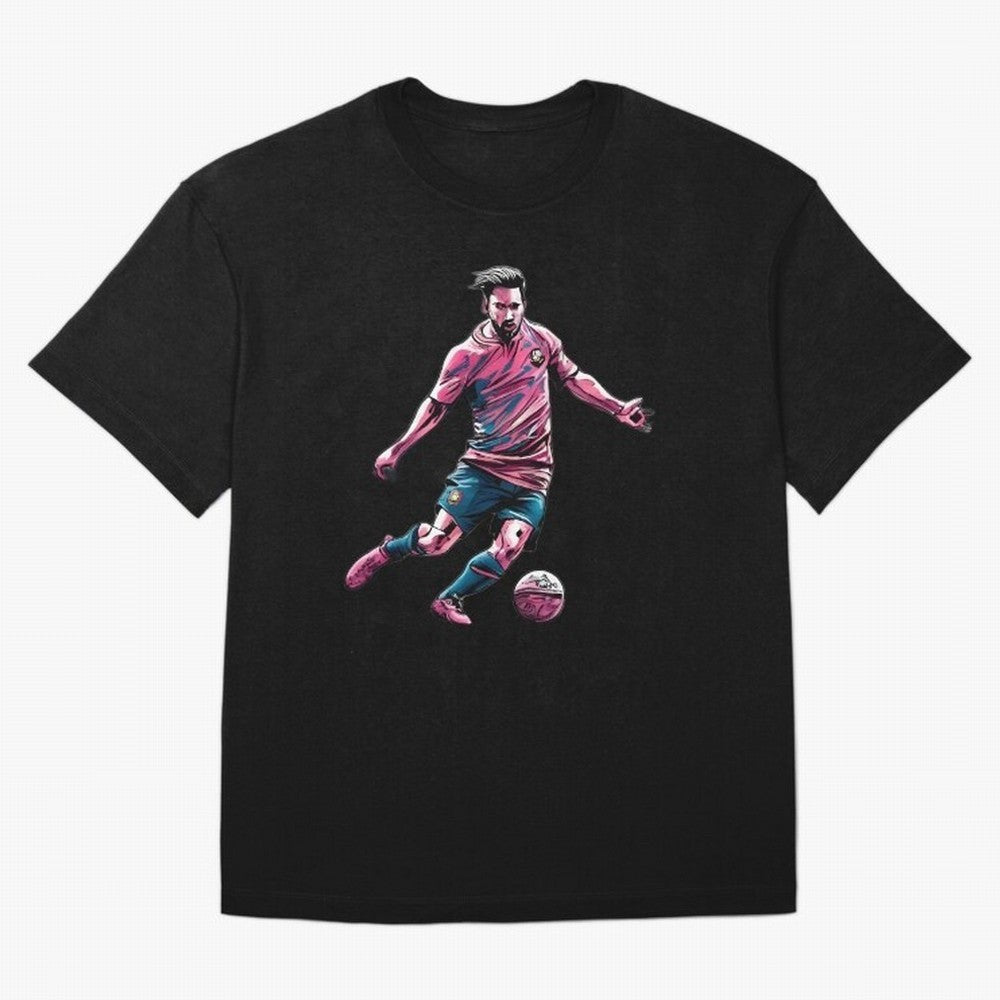 Lionel Messi watercolor drawing Classic T-Shirt Make Every Match About FIFA World Cup 2026 Group Stage for Fans of Messi, CR7 and Mbappe and Netherlands, Bringing Stadium Chants, National Pride, Trophy Dreams and Unforgettable Football Memories;
