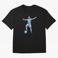 The GOAT | Anime style Classic T-Shirt Join the Countdown to Global Football Passion for FIFA World Cup 2026 USA Canada Mexico, with Messi, Spain, Champion Mindset, Group Stage Buzz, Knockout Tension and Passionate Fan Culture; Great for Supporters