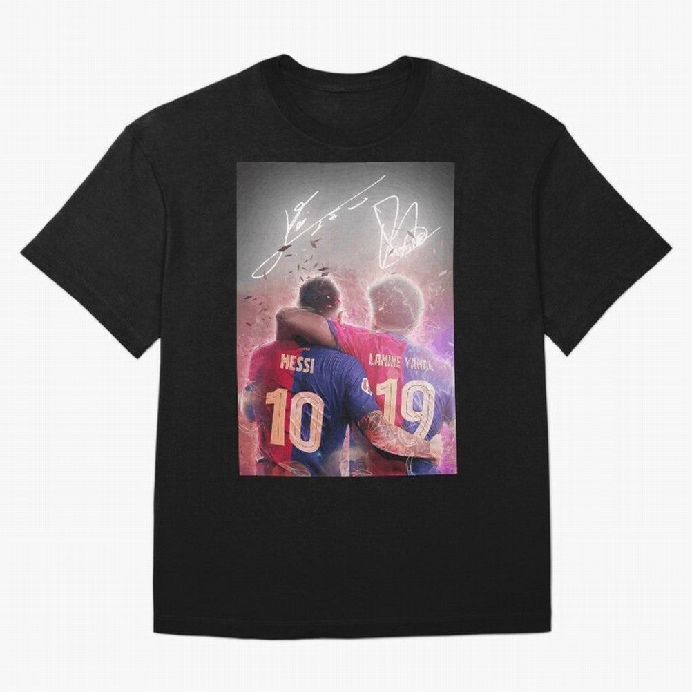 Messi The GOAT Oversized T-Shirt Bring Champion Energy into the FIFA World Cup 2026 Journey through Mbappe and Neymar Highlights, Spain Pride, Supporter Pride, Iconic Celebrations, Legendary Names and Global Match Day Energy; Ideal for Passionate