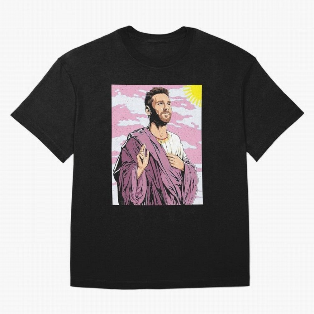 Messi the best Oversized T-Shirt Spotlight Match Day Hype around FIFA World Cup 2026, Haaland, Germany, Match Day Excitement, Supporter Culture, Golden Goals and Global Football Passion; Perfect for People Who Love Argentina, Brazil, France,