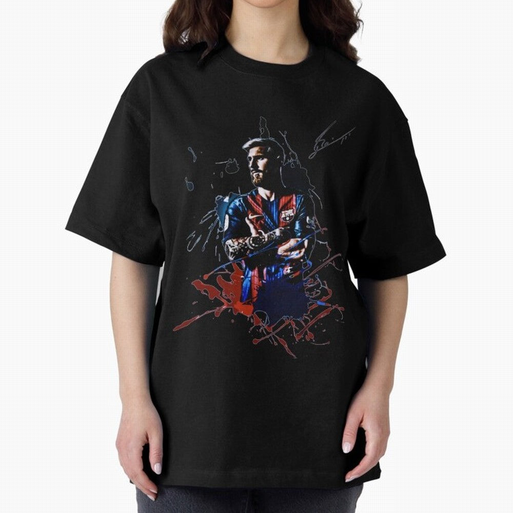 Lionel Messi Design with Signature Classic T-Shirt Enjoy the Biggest Football Party of FIFA World Cup 2026 Highlighting Mbappe, Brazil Energy, Goal Celebration Energy, Supporter Heritage, Football Icons and Worldwide Tournament Joy; Ideal for
