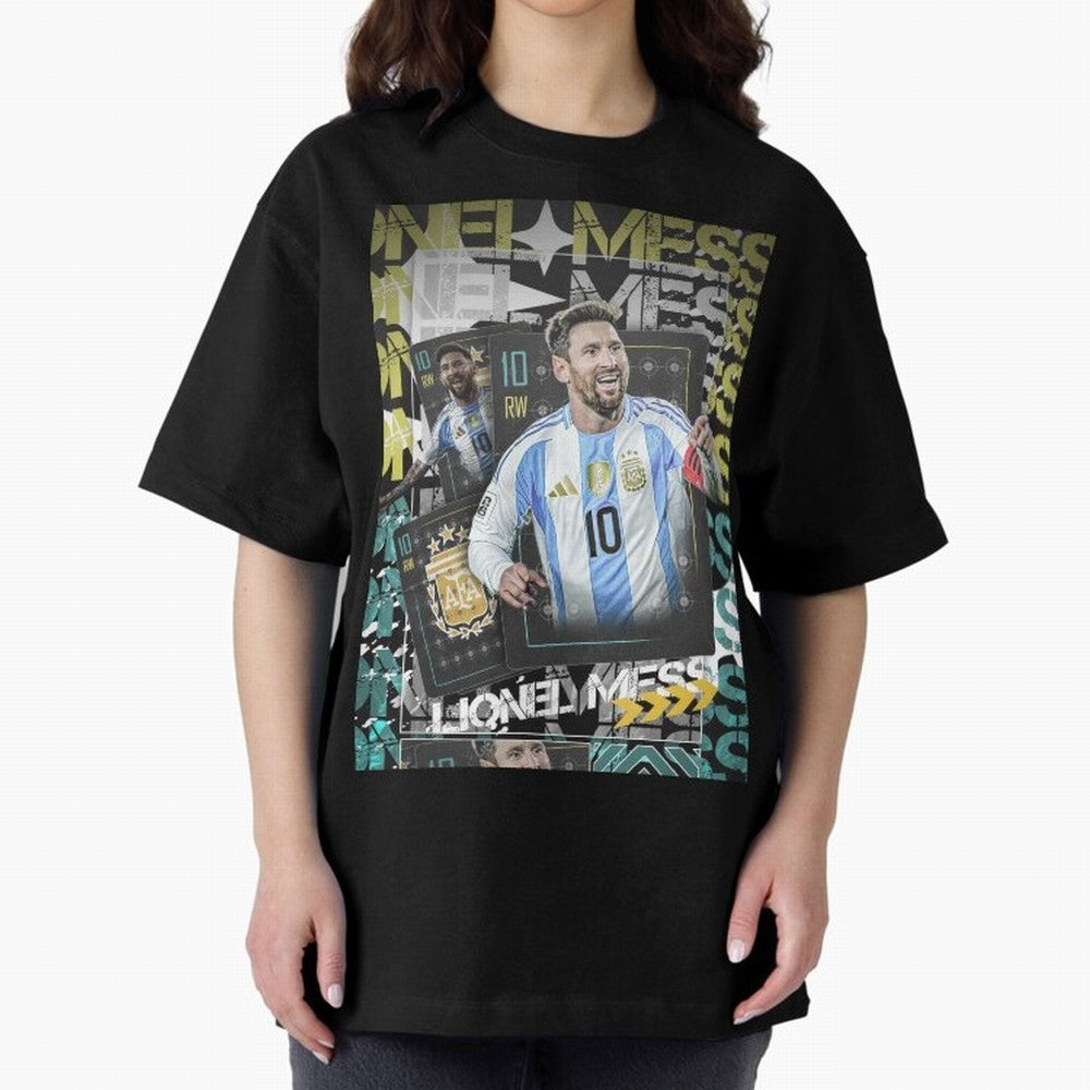 Lionel Messi Argentina Maestro Trading Card Cinematic Poster Classic T-Shirt Make Game Day About FIFA World Cup 2026 USA Canada Mexico Spirit, Connected to Argentina, France and Brazil, Messi, Classic Soccer Heritage, Championship Pressure, Fan