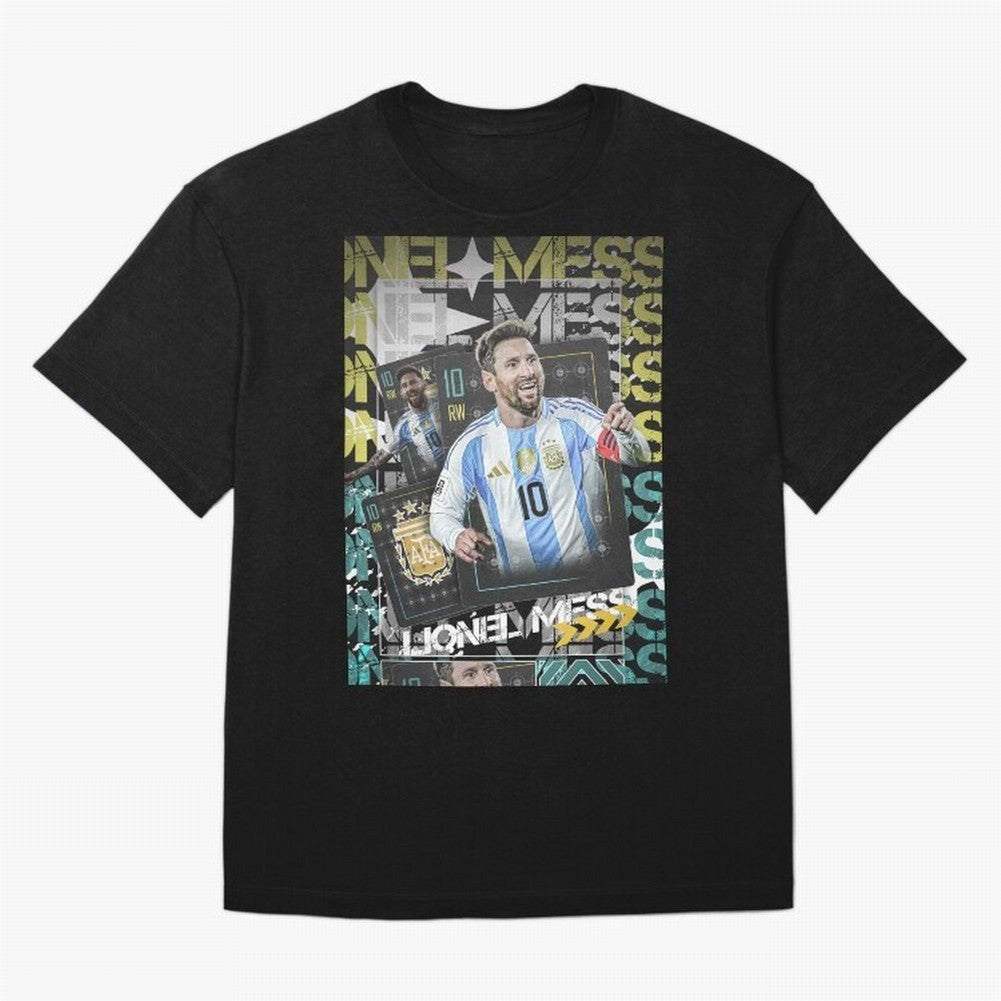 Lionel Messi Argentina Maestro Trading Card Cinematic Poster Classic T-Shirt Make Game Day About FIFA World Cup 2026 USA Canada Mexico Spirit, Connected to Argentina, France and Brazil, Messi, Classic Soccer Heritage, Championship Pressure, Fan