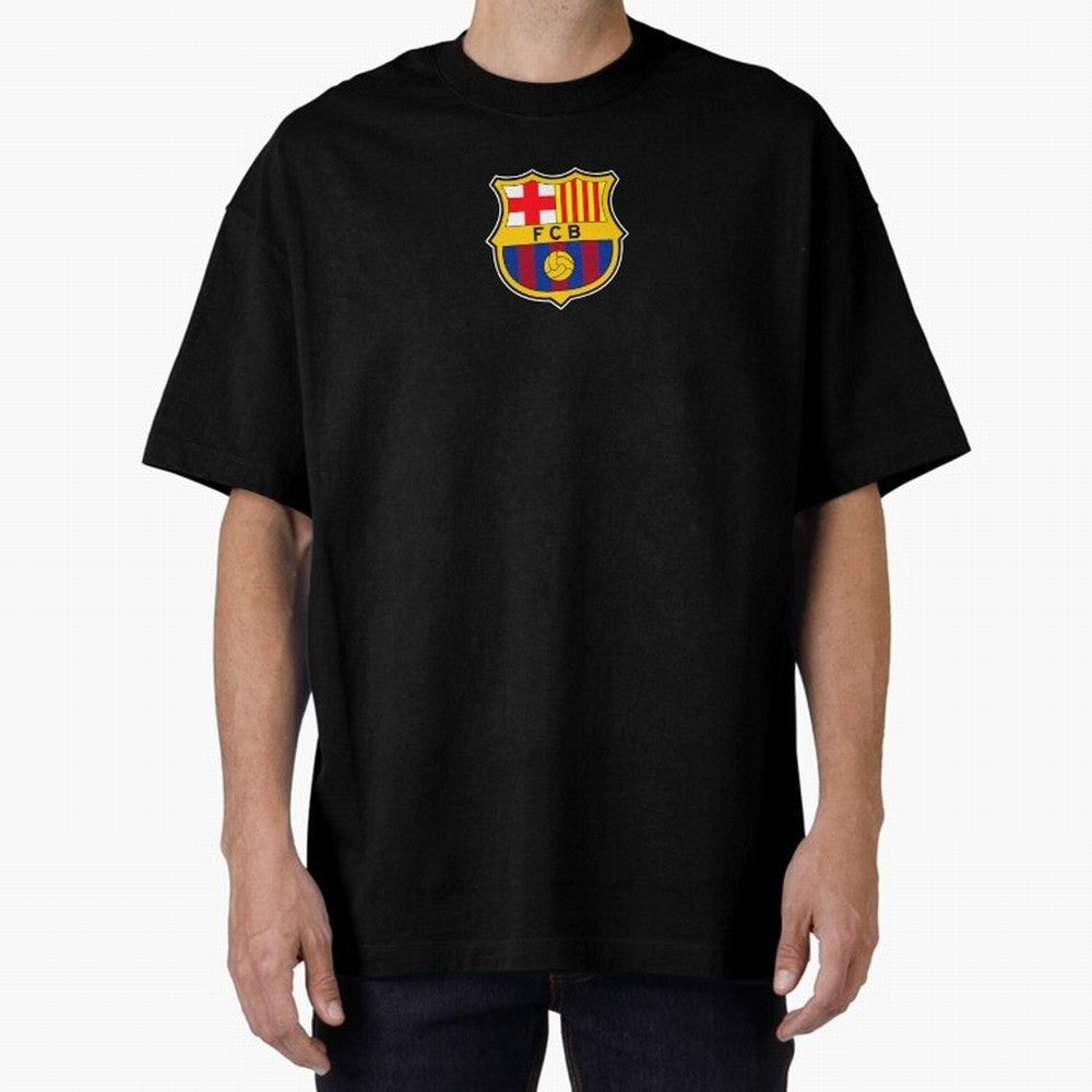 BAR-CE-LON-A Logo FC Merchandise Classic T-Shirt Celebrate Global Passion for FIFA World Cup 2026 Driven by Haaland and Mbappe, Spain and Netherlands Energy, Sports Nostalgia, International Competition, Famous Players and Unforgettable Victories;