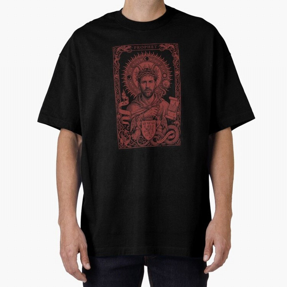 Messi ¡ª The Silent Redeemer Oversized T-Shirt Stand Out with Spirit from Global Football Passion for FIFA World Cup 2026 Group Stage, Built around Mbappe, France and Portugal, Global Supporter Spirit, Legendary Goals, National Colors and