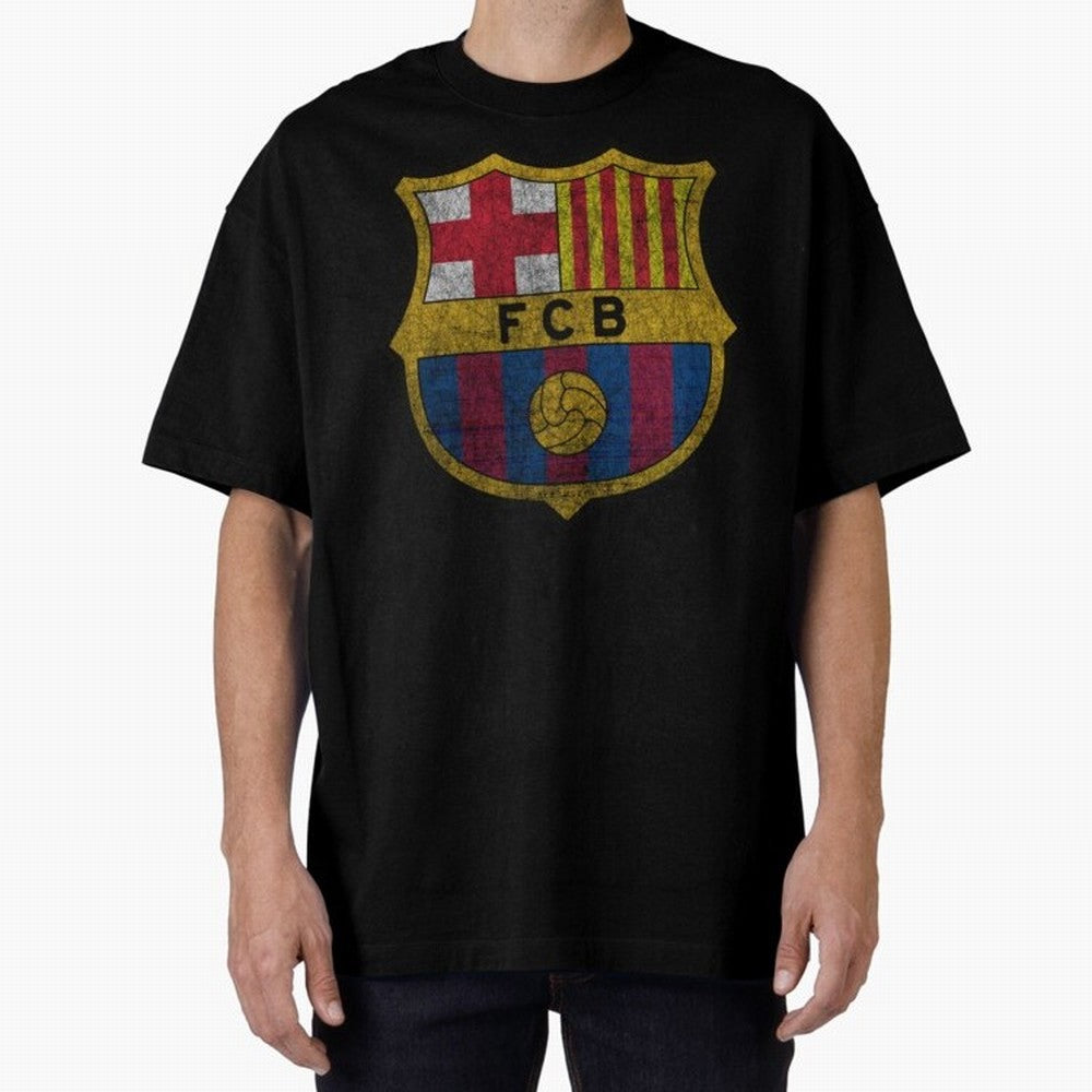 fc barcelona Oversized T-Shirt Stand with FIFA World Cup 2026 USA Canada Mexico Spirit, Highlighting Argentina, Neymar, Vintage Soccer Flavor, Modern Football Stars, National Flags and Final Night Emotion; Perfect for People Who Love Argentina,